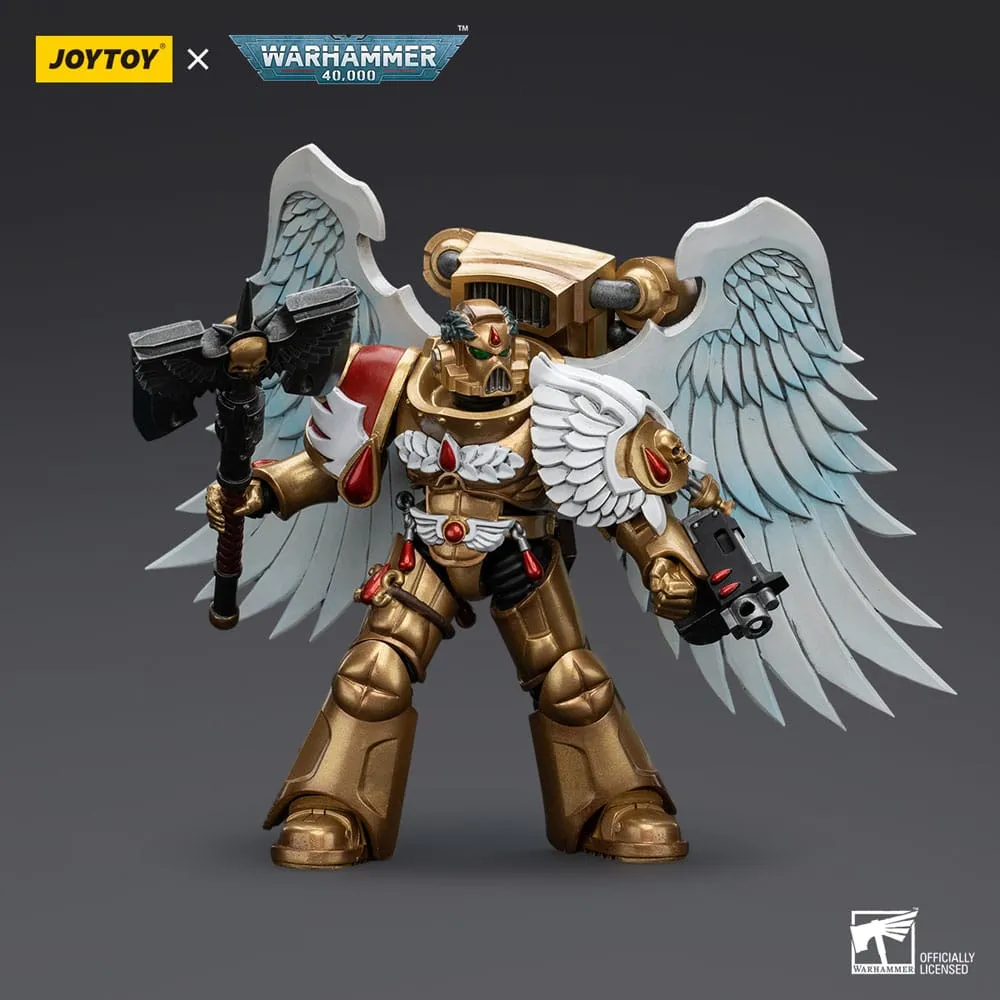Warhammer 40 000 Action Figure 1/18 Blood Angels Sanguinary Guard with Encarmine Axe 12 cm